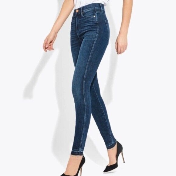 AYR Denim - AYR Women's The Riser Skinny Jeans Dark Wash Blue Size 30